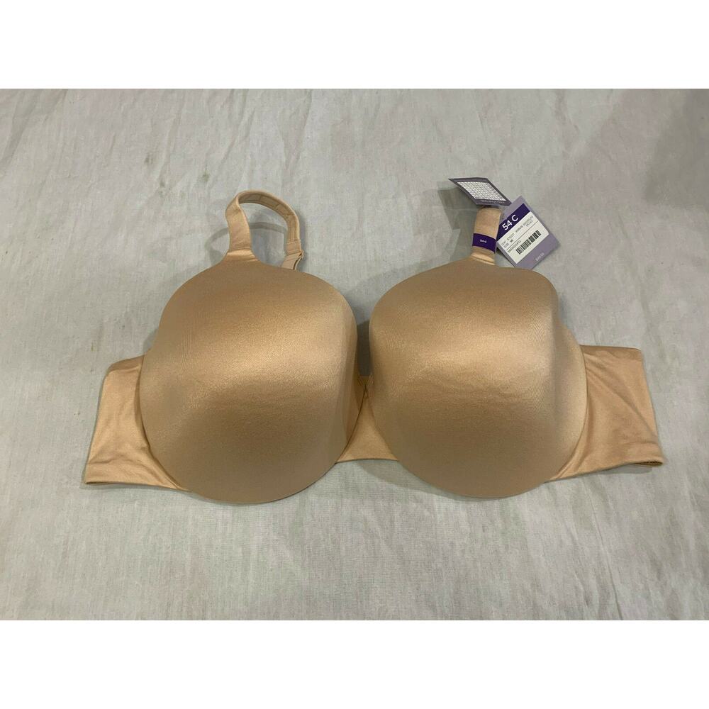 NWT CATHERINES WOMENS FULL COVERAGE SMOOTH UNDERWIRE BRA SIZE 54C STYLE 4337